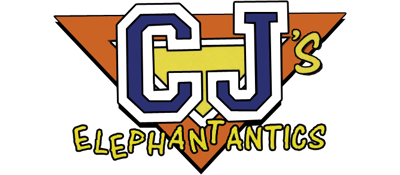 CJ's Elephant Antics logo for ZX Spectrum